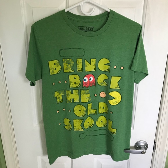 Pac Man Other - Men’s pac man short sleeve top size small